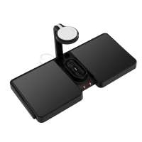 New Fashion Style 4-in-1 Wireless Charger Holder Charging for Watch for Mobile Phone Quick Charger