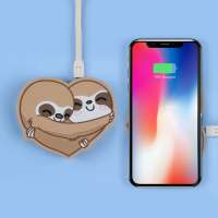 Custom qi wireless charger product corporate gift animal cartoon style  2A 3.1A wireless charging pad universal mobile phone